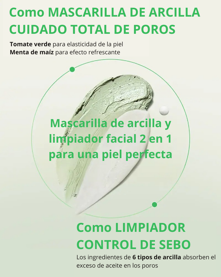 Mascarilla de Arcilla con Tomate Verde 120ml